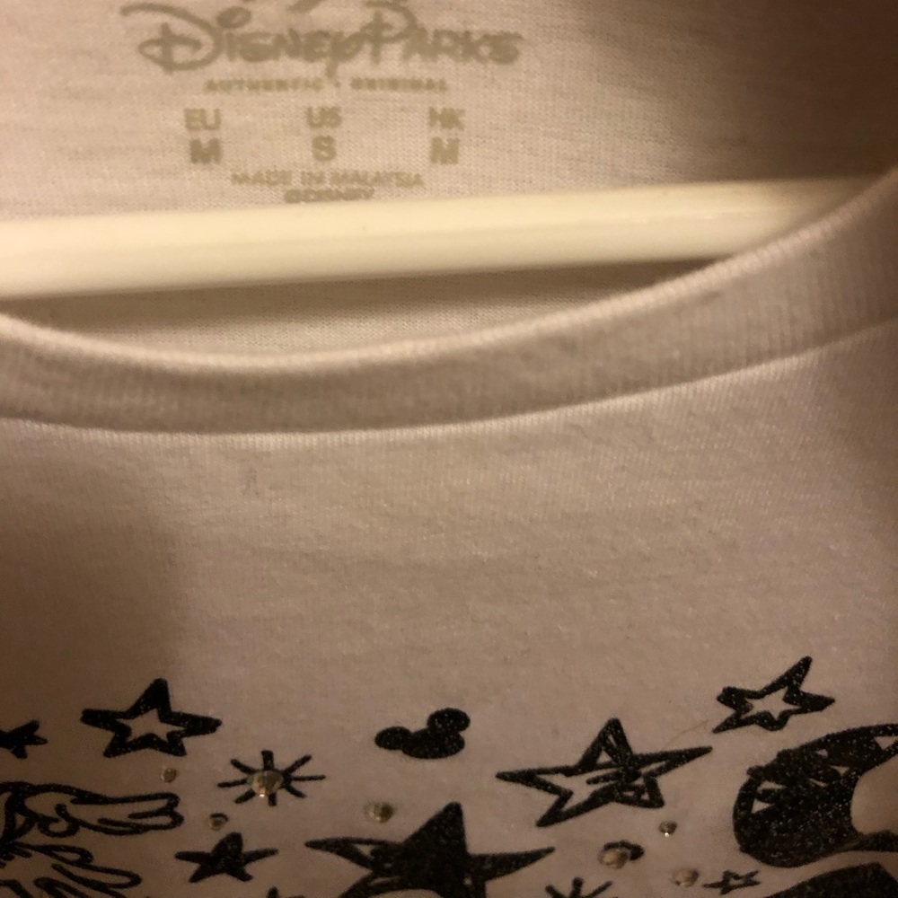 Disney white T-shirt ladies size small.